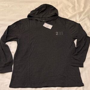 2UNDR Men's Gray Long Sleeve Tee